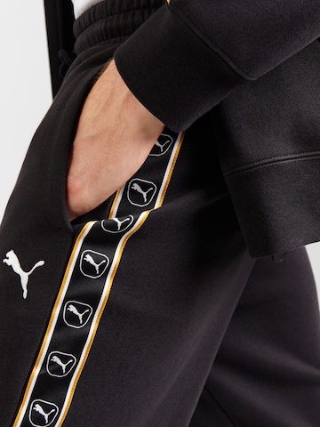 PUMA Loosefit Byxa 'ESS ELEVATED' i svart