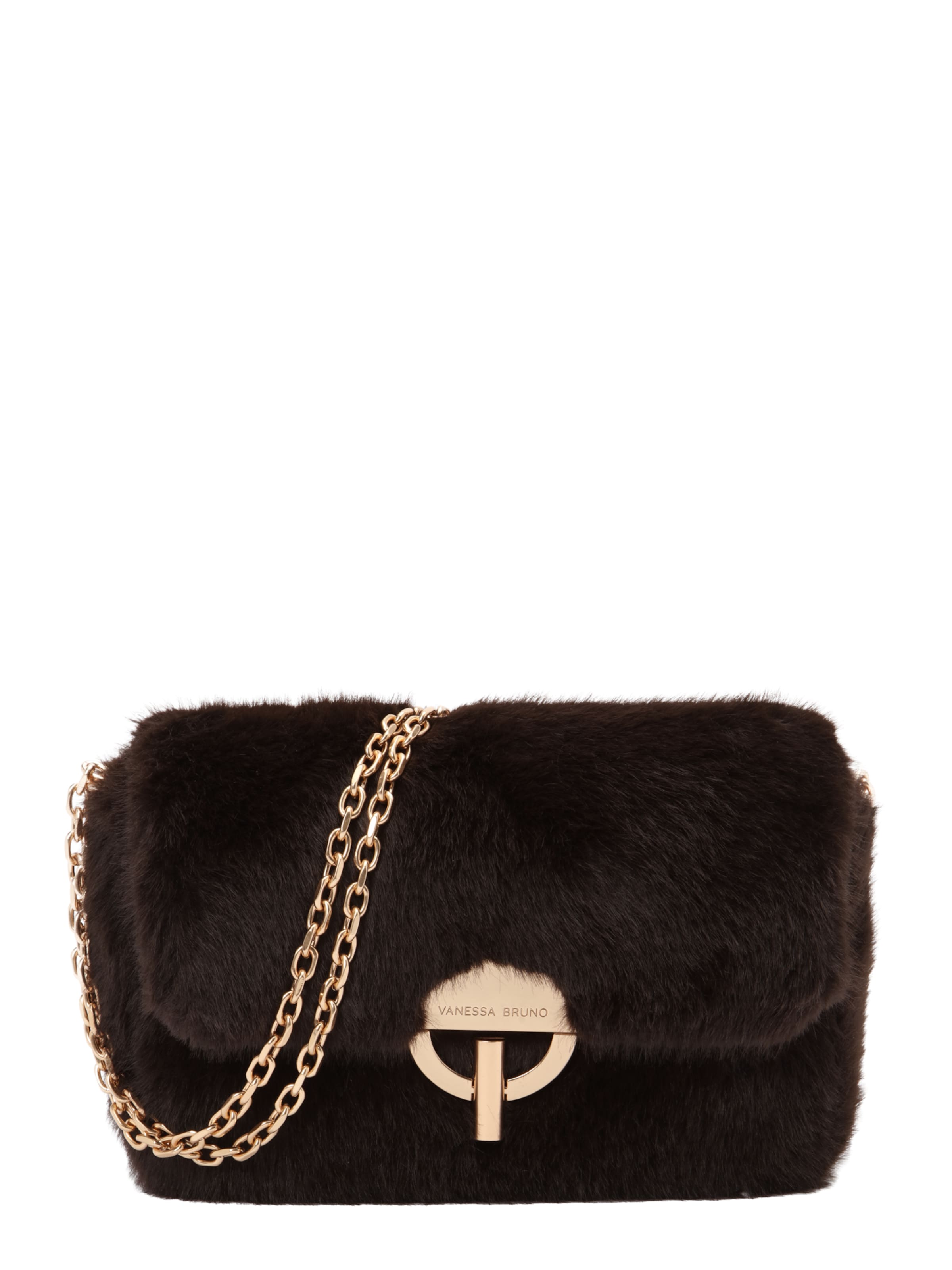 Borsa a tracolla 'MOON MOYEN' di Vanessa Bruno in marrone: frontale