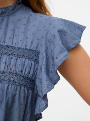 VERO MODA Jurk 'VMTrine' in Blauw