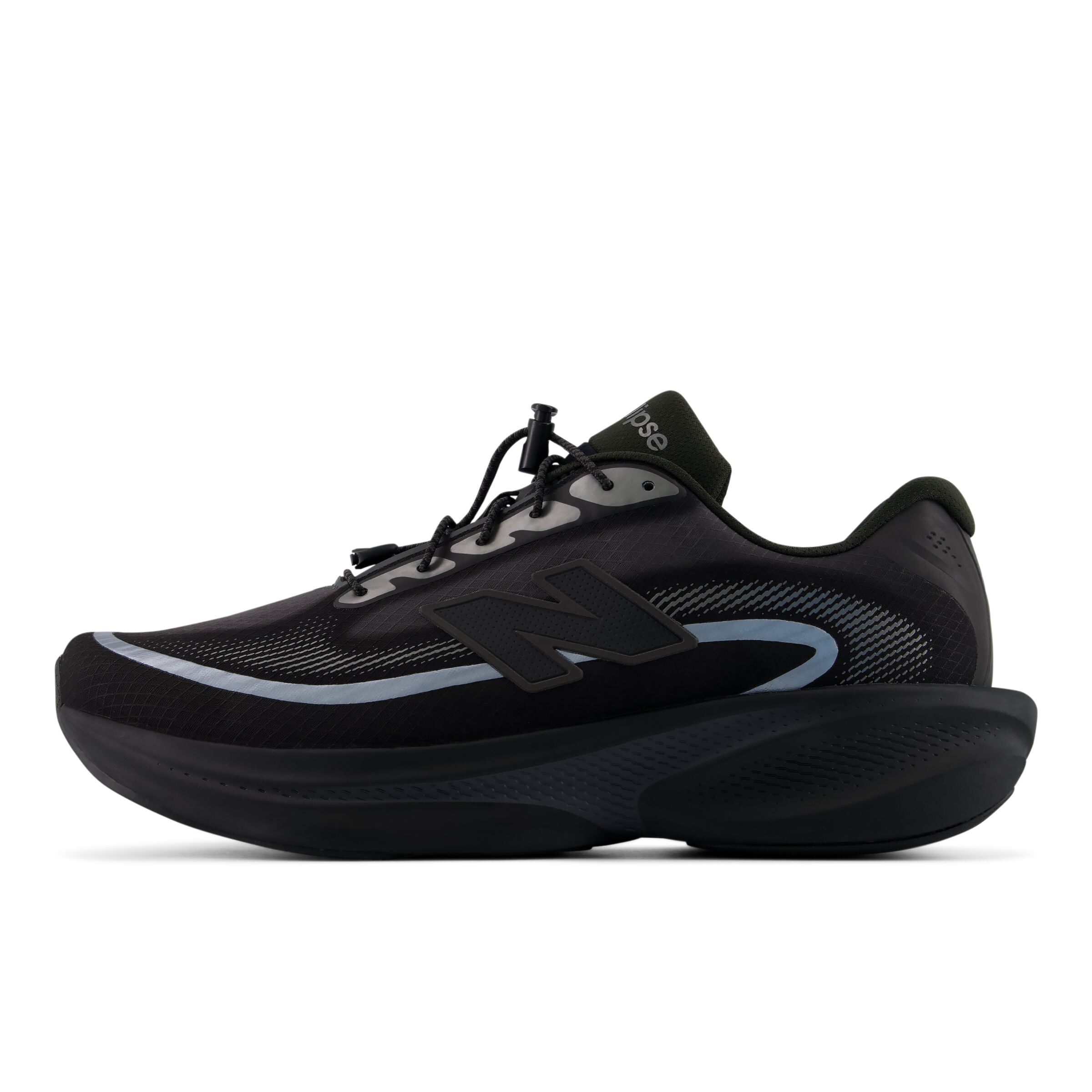 new balance - Zapatillas de running 'Ellipse Breathe' en negro: frente