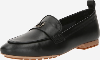 Mocasini TOMMY HILFIGER pe negru, Vizualizare produs