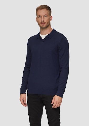 s.Oliver BLACK LABEL Sweater in Blue: front