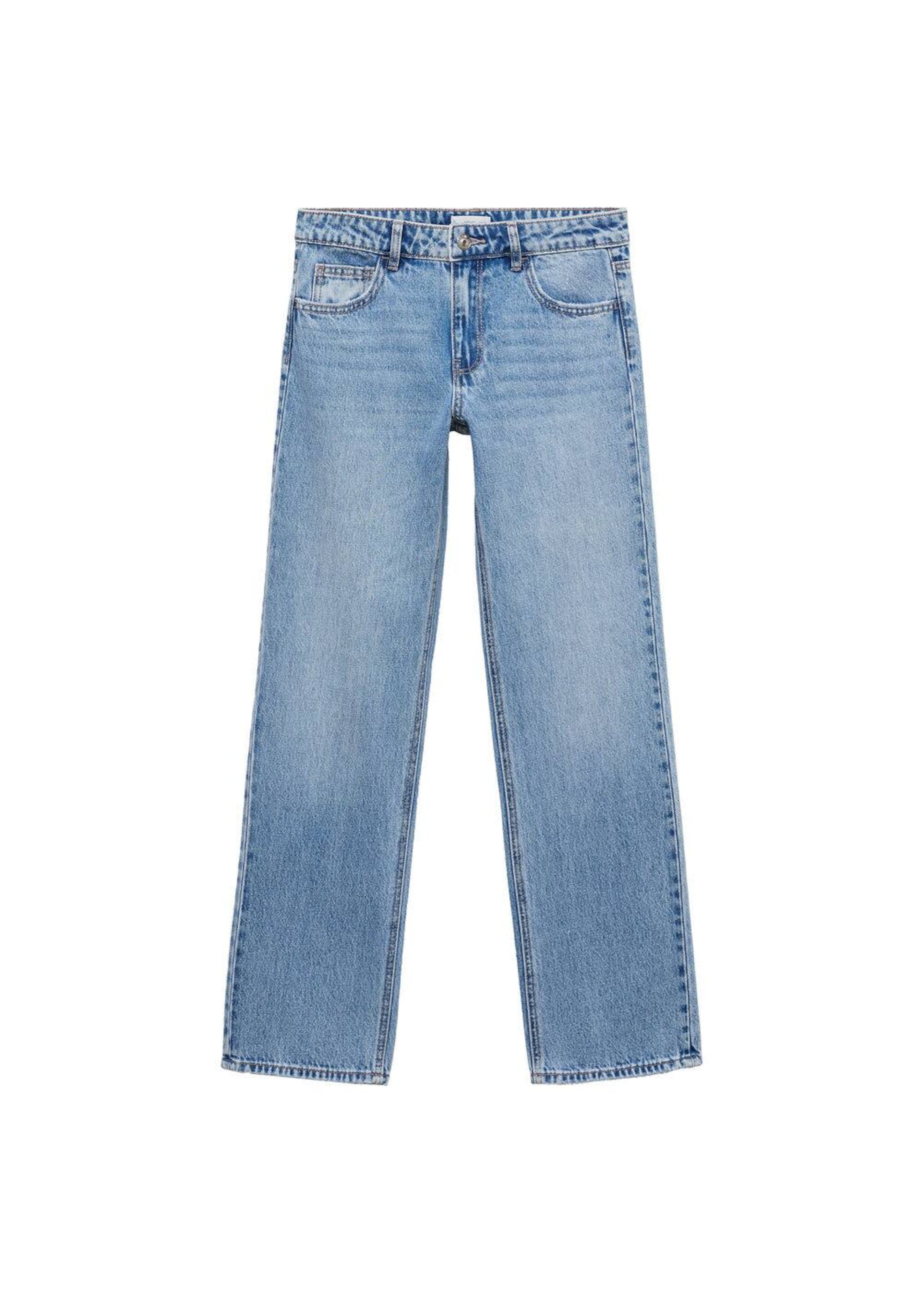MANGO TEEN Regular Jeans 'cleantc' in Blau: Vorderseite
