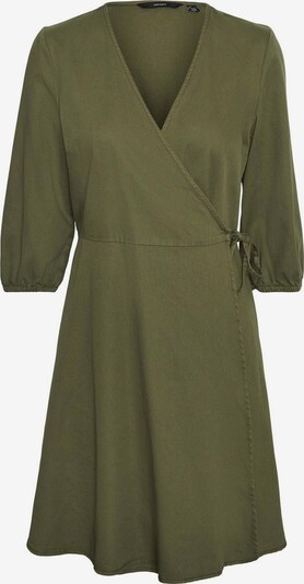 Vero Moda Curve Robe 'Henna' en olive, Vue avec produit
