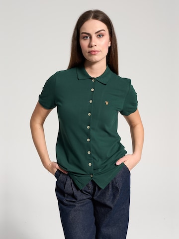NOWIHT Blouse 'Eugenie' in Green