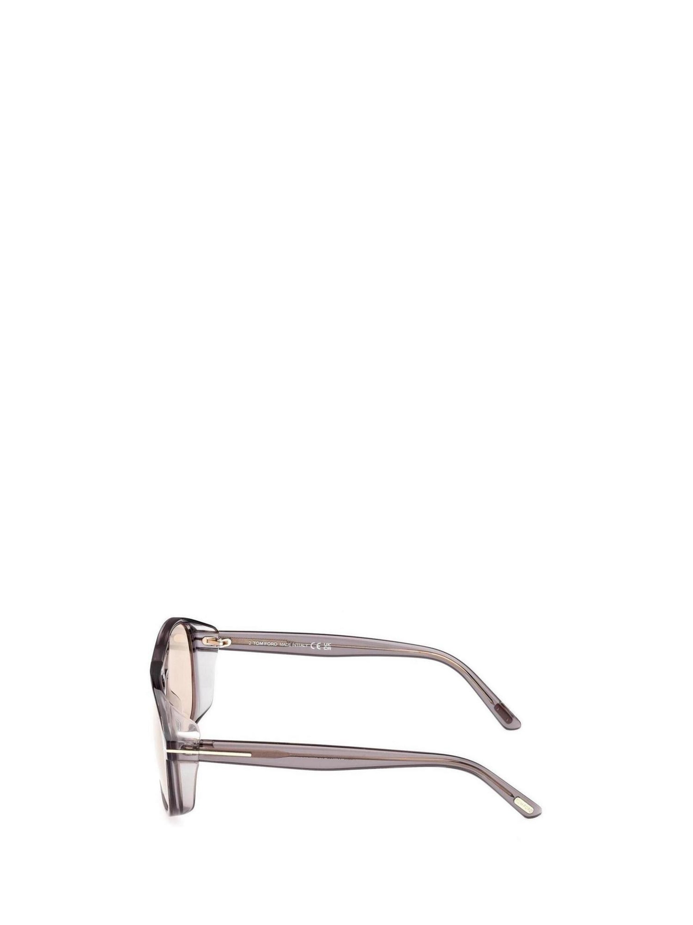 Tom Ford Zonnebril 'FT1022 5820E' in Bruin