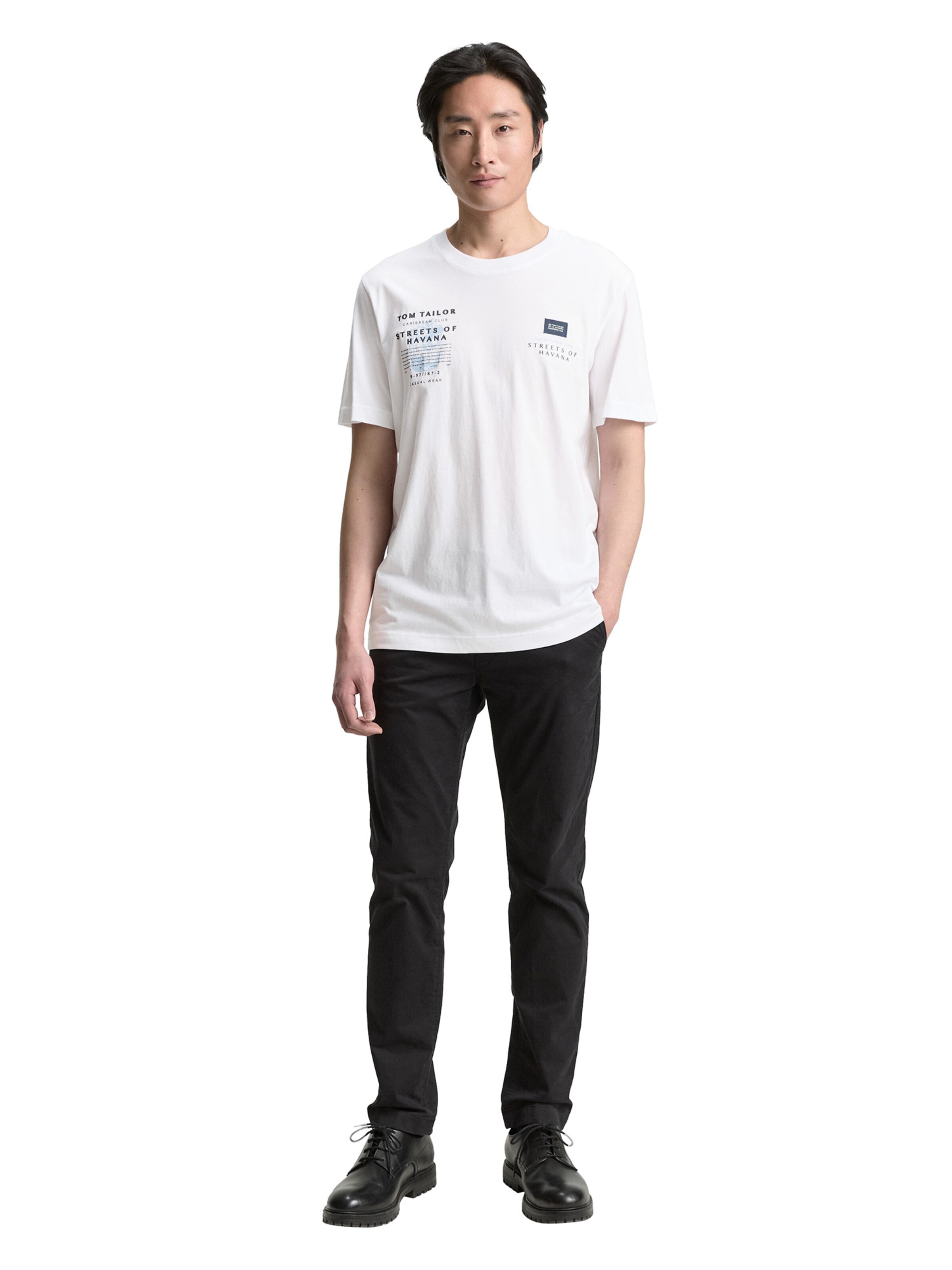 T-Shirt TOM TAILOR en blanc