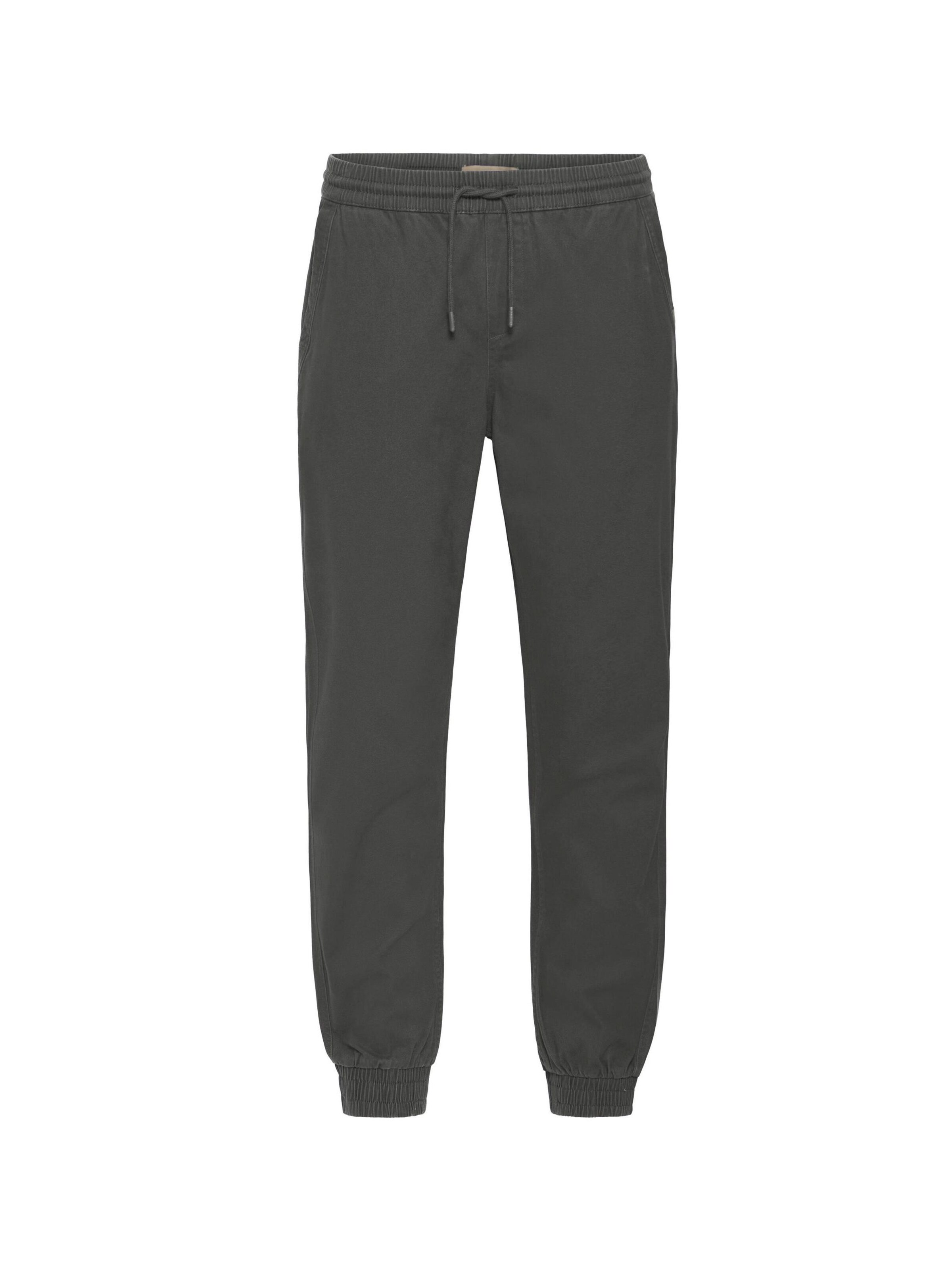 BLEND Chino trousers in Grey: front
