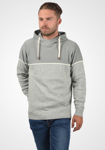 INDICODE JEANS Strickpullover 'Lynde' in Grau: predná strana