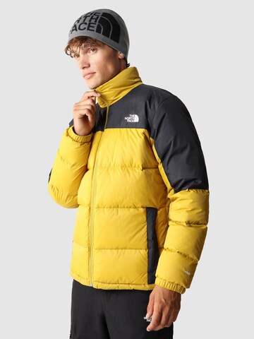 THE NORTH FACE Regular fit Outdoor jacket 'Diablo' in Yellow: front