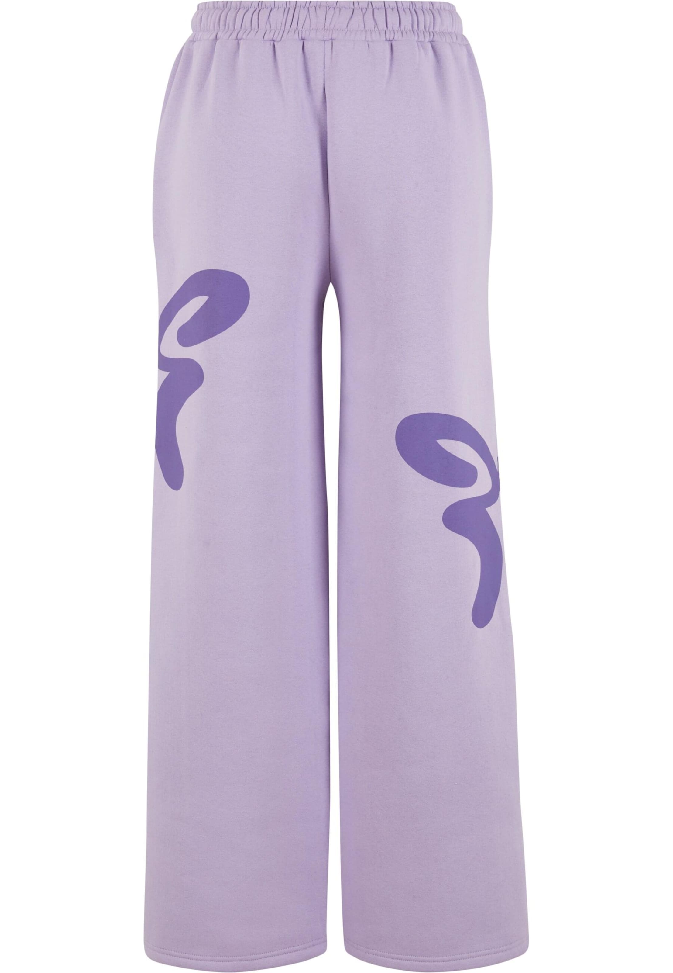 Felicious Normalny krój Spodnie w kolorze fioletowy