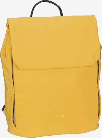 ZWEI Backpack 'Toni' in Yellow: front