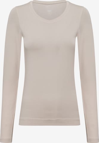 Marie Lund Langarmshirt ' ' in Beige: Vorderseite