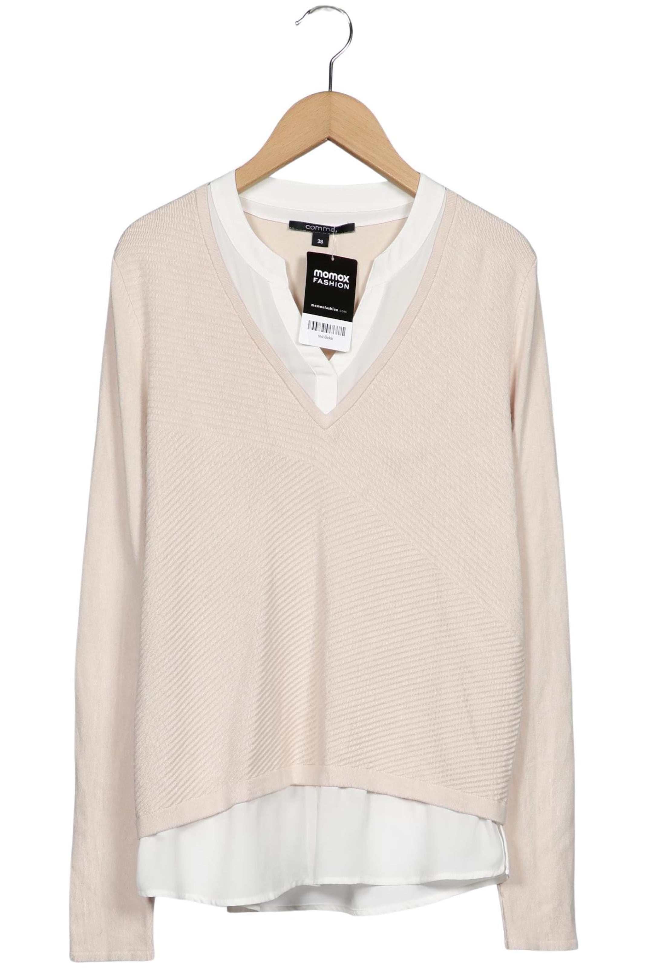 COMMA Pullover M in Beige: Vorderseite