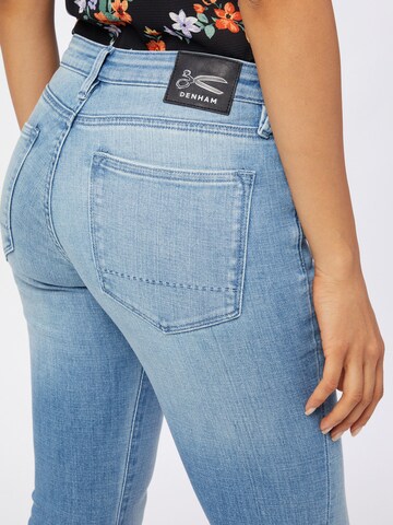 DENHAM Flared Jeans 'FARRAH' in Blauw