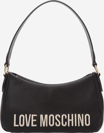 Sac bandoulière Love Moschino en noir : devant