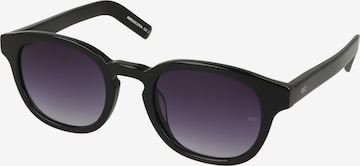 Lunettes de soleil ' AKI ' MessyWeekend en noir : devant