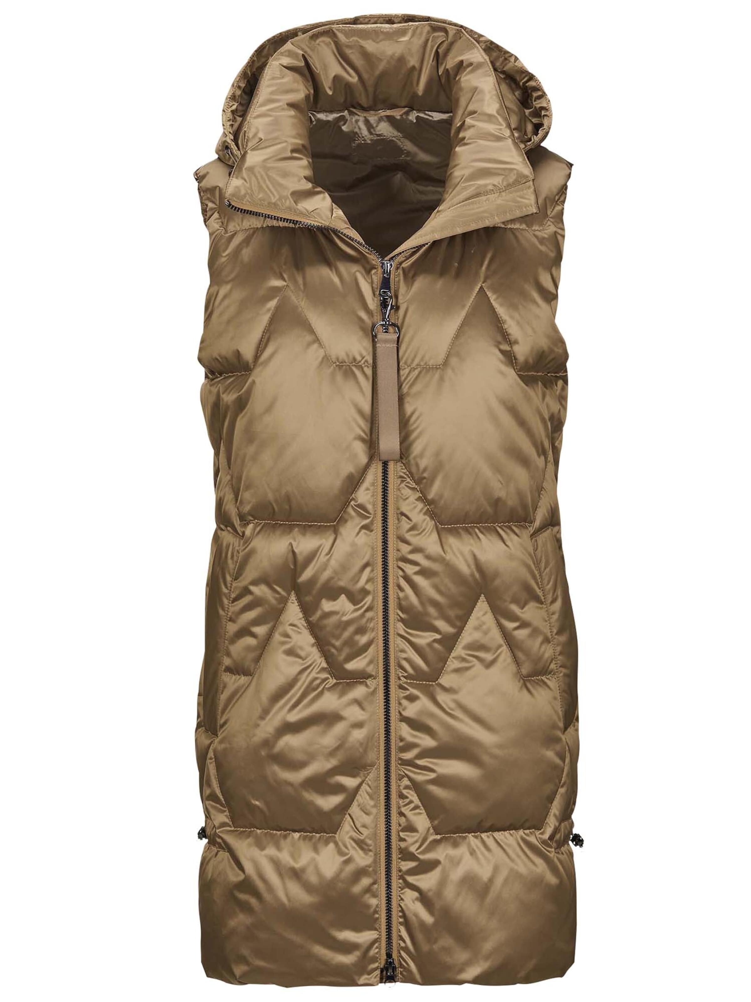 Gilet MADELEINE en marron : devant