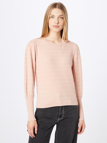 Pull-over 'Faye' ONLY en rose : devant