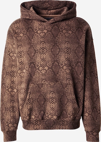 Abercrombie & Fitch Collegepaita 'ESSENTIAL' värissä ruskea: etupuoli