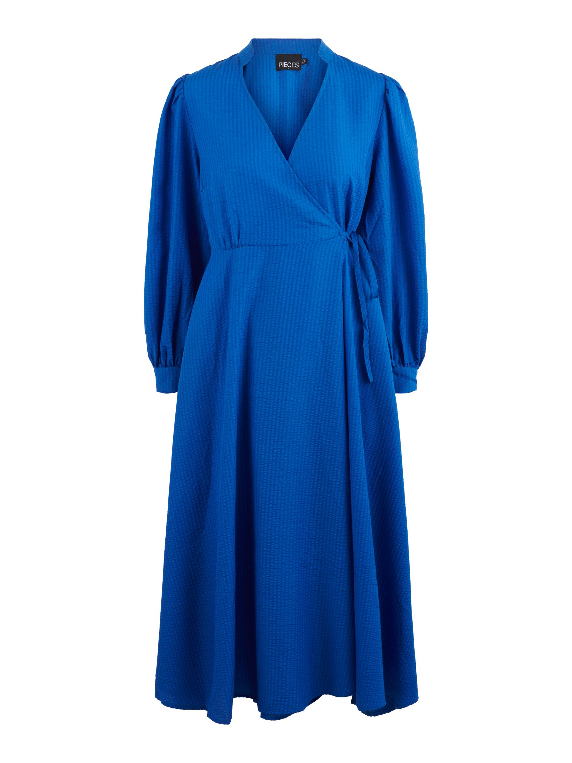 Sukienki Kobiety PIECES Sukienka Naaja w kolorze Niebieskim 