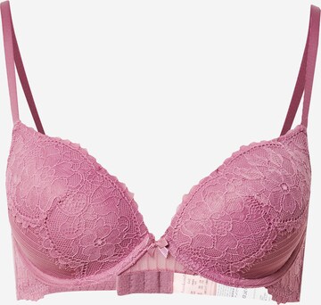 Hunkemöller Push-up Nedrček 'Bliss' | vijolična barva: sprednja stran