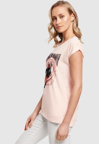 ABSOLUTE CULT T-Shirt 'Aquaman - Manta Circle' in Pink