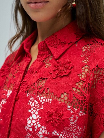 Salsa Jeans Blouse in Red