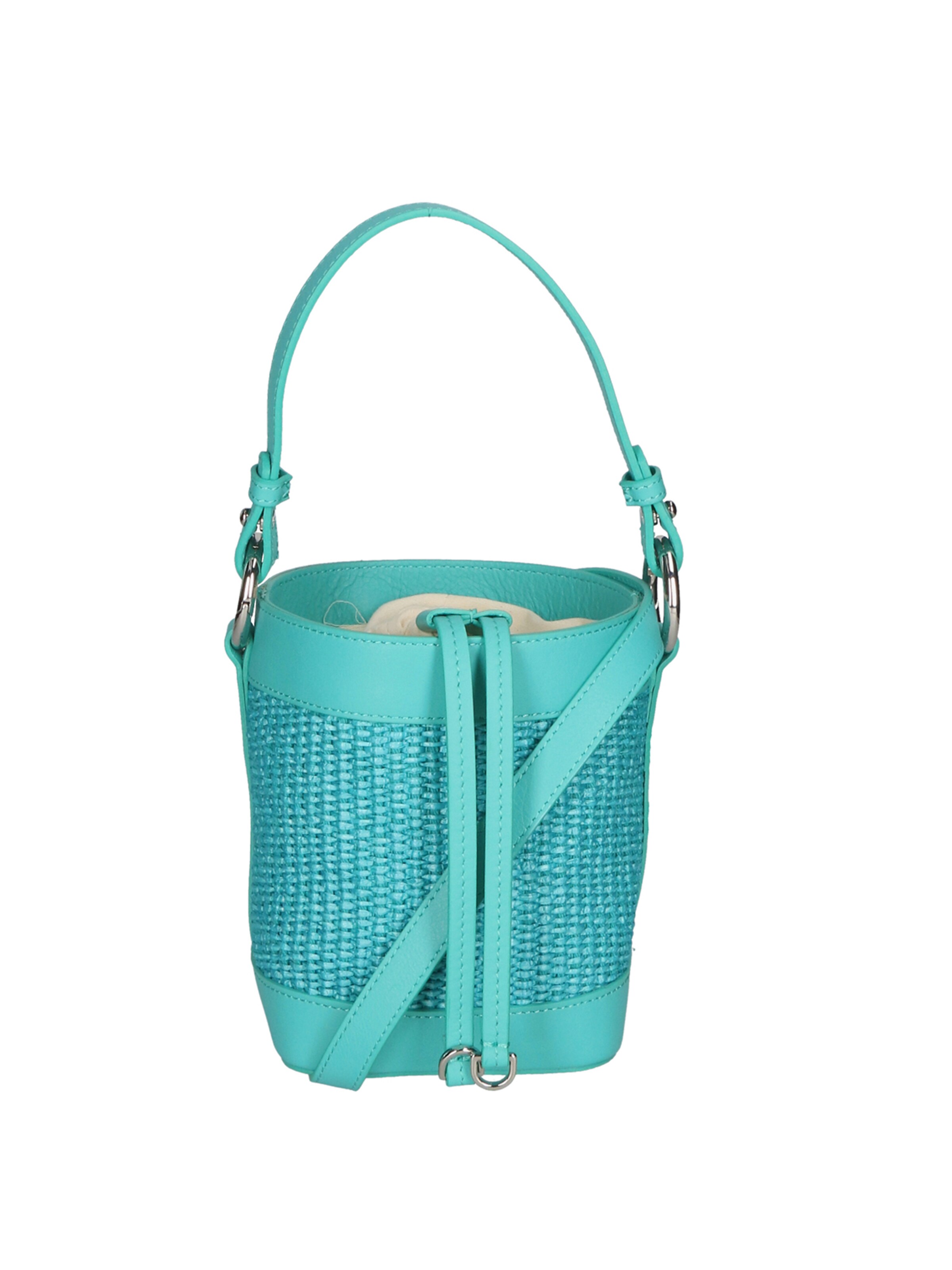 Borsa a sacco di Gave Lux in blu: frontale