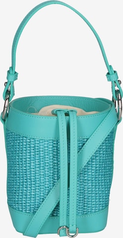 Borsa a sacco di Gave Lux in blu: frontale