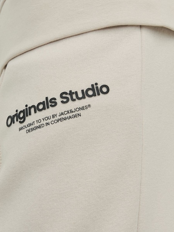 JACK & JONES regular Bukser med lægfolder 'Kane' i beige