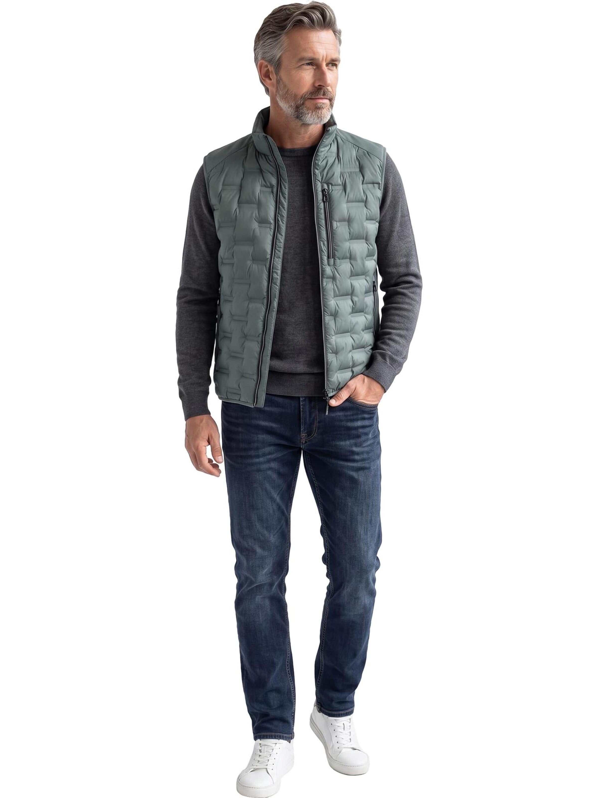 CASAMODA Bodywarmer 'Basic' in Groen