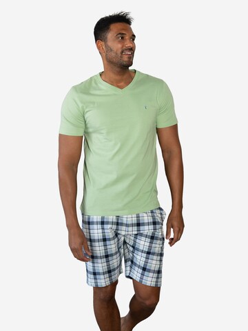 Phil & Co. Berlin Pajama short ' Classics ' in Blue