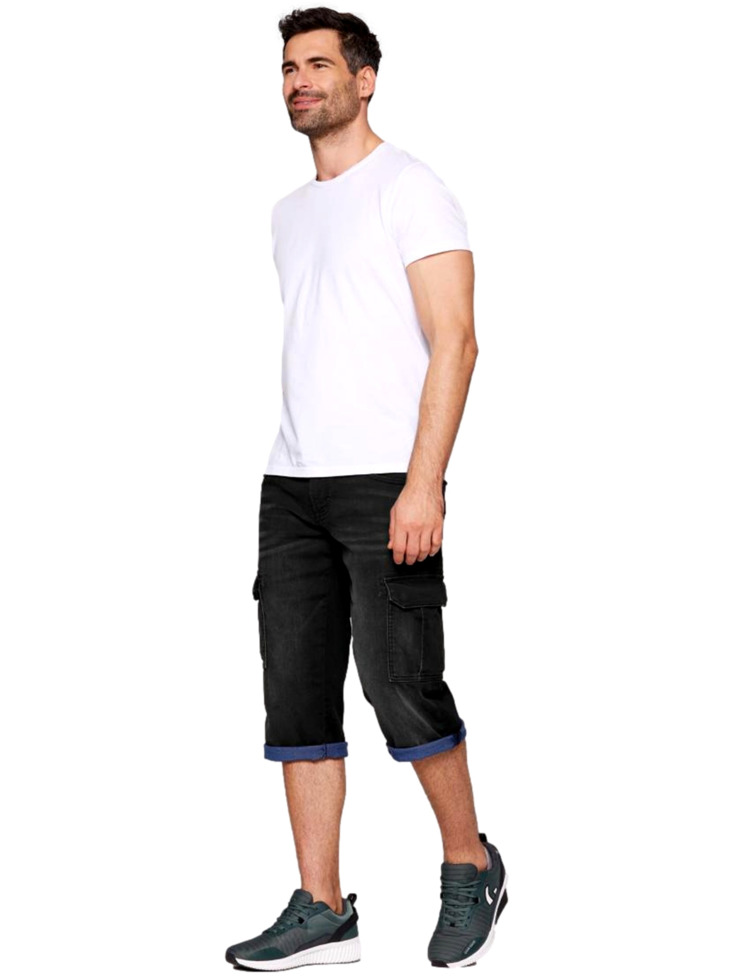 CAMP DAVID Regular Jeans in Zwart