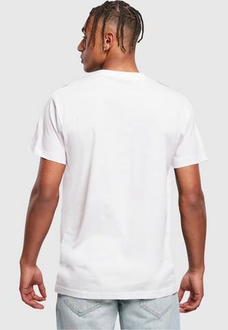 T-Shirt 'Beach Vibe' Mister Tee en blanc