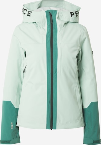 PEAK PERFORMANCE Athletic Jacket 'Rider' in Green: front