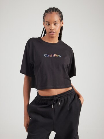 Calvin Klein UnderwearMajica - crna boja: prednji dio