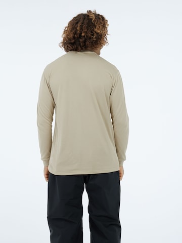 PROTEST Athletic Sweatshirt 'PRTGraphic' in Brown