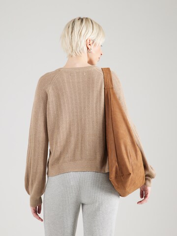 VERO MODA Pullover 'VMNEWLEXSUN' i brun