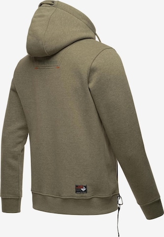 STONE HARBOUR Sweatshirt 'Crazy Frank' in Grün