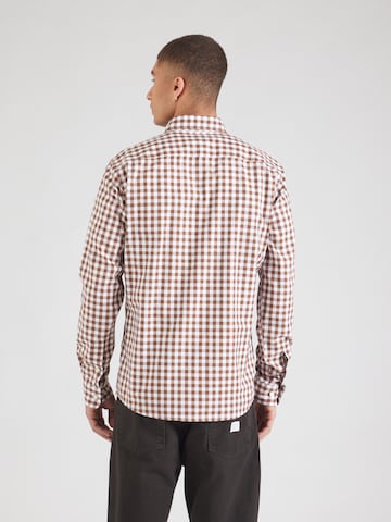 Coupe regular Chemise 'ROAN' BOSS en marron