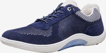 LLOYD Platform trainers 'Adamson' in Blue: front