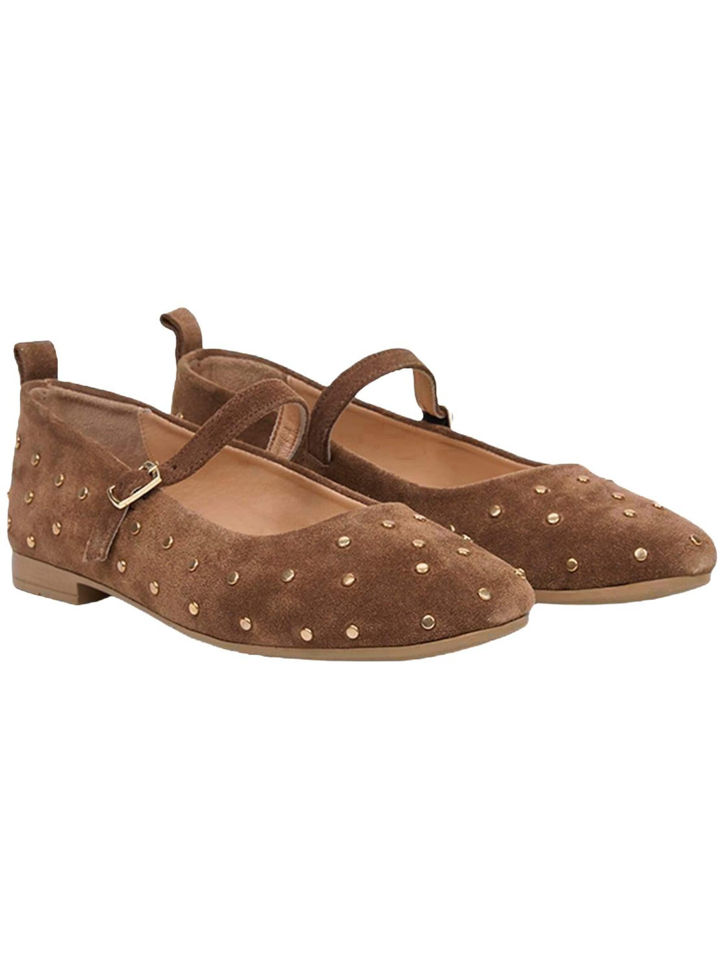 Ballerines à lanières 'Ballerinas' Desa en marron