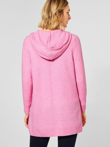 STREET ONE Knit Cardigan in Pink