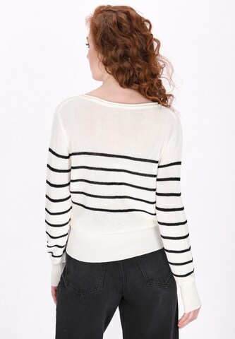 DreiMaster Vintage Gebreid vest in Wit