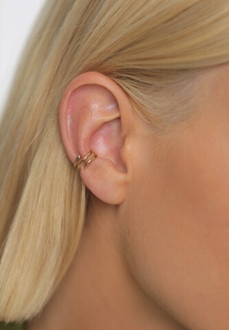 ELLINaušnice 'Single Earcuff' - zlatna boja: prednji dio
