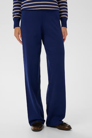 SAINT TROPEZ Regular Broek 'MilaSZ' in Blauw: voorkant