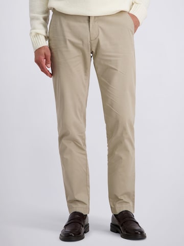 PIERRE CARDIN Tapered Chino 'Calais' in Beige