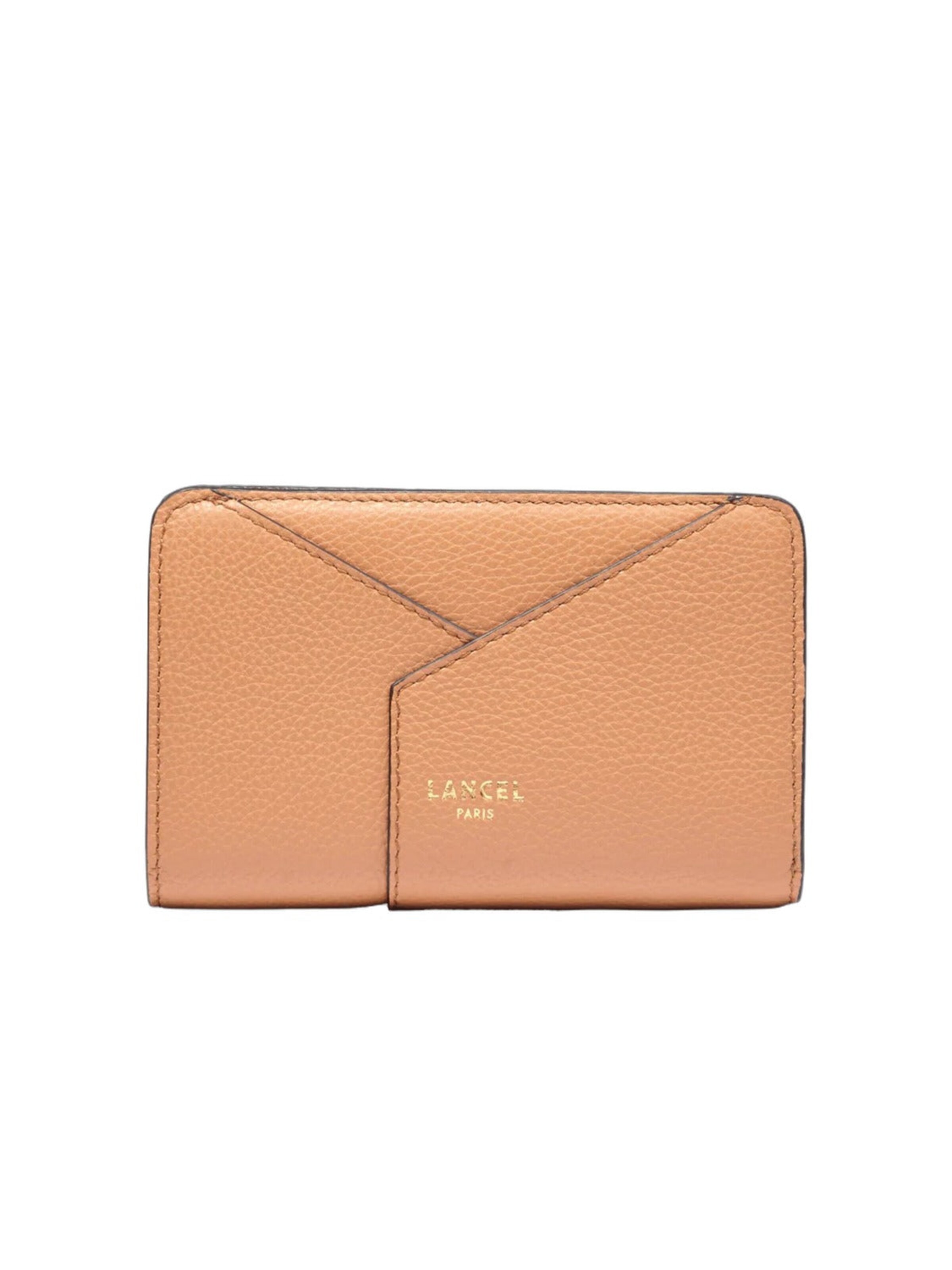 Porte-monnaies Lancel en marron : devant