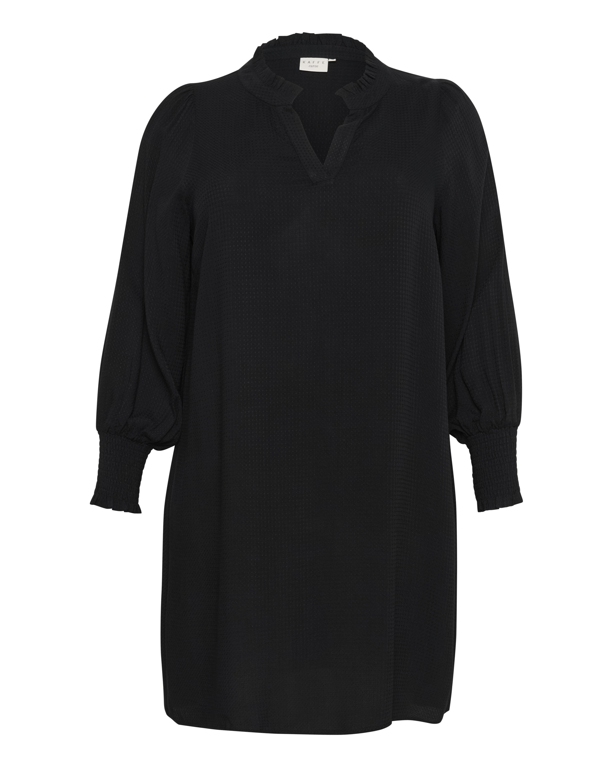 Robe 'KC Mahlena' KAFFE CURVE en noir : devant